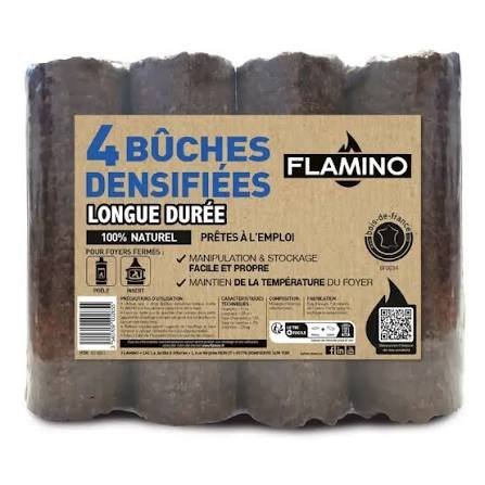 Bûches densifiées Flamino