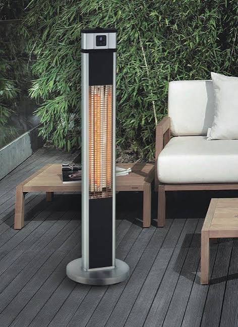 Colonne radiante inox
